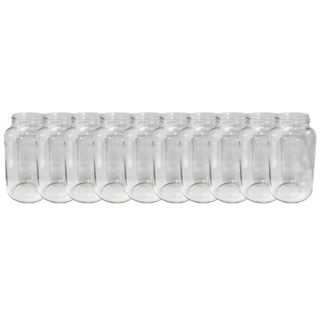 Słoiki 1500ml 1,5l na ogórki małosolne soki grzyby nalewki 10szt. 82mm PZH