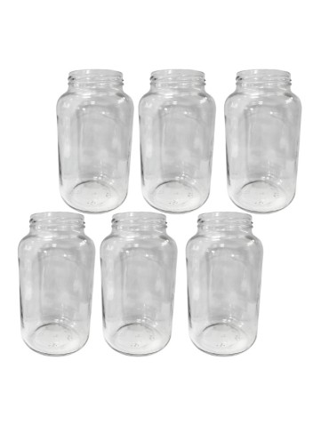 Słoiki 1500ml 1,5l na ogórki małosolne soki nalewki grzyby 6szt. 82mm PZH - produkt 2