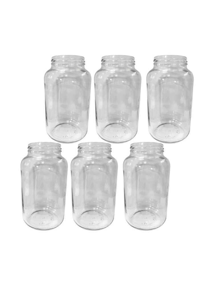 Słoiki - Słoiki 1500ml 1,5l na ogórki małosolne soki nalewki grzyby 6szt. 82mm PZH - product MODO24.PL 2