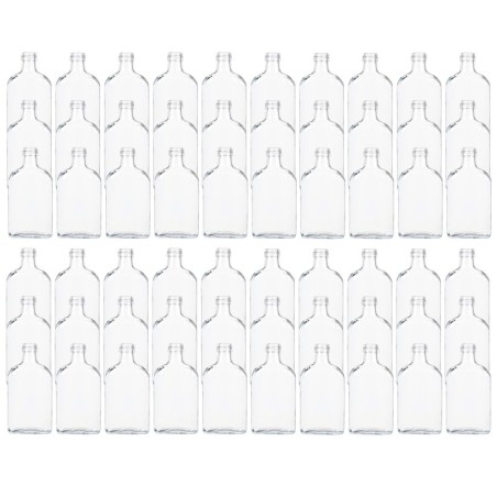 Butelki 200ml piersiówki do kieszeni na sok nalewki fi28 60szt BEZ NAKRETEK