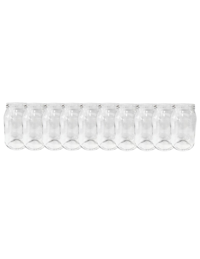 Słoiki - Słoiki 900ml słoiki na miód ogórki małosolne sałatki 10sztuk 82mm PZH 0,9L - product MODO24.PL 2