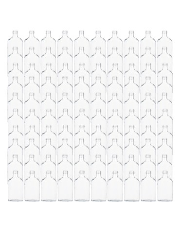 Butelki 200 ml piersiówki do kieszeni sok nalewki fi28 100szt BEZ NAKRETEK - produkt 2