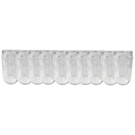 Słoiki 720ml słoiki na ogórki dżemy szparagi przeciery sałatki 10szt. 82mm