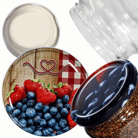 Zakrętka do słoika dekiel pokrywka nakrętka wieczko wieko 82mm 1 szt WZÓR A