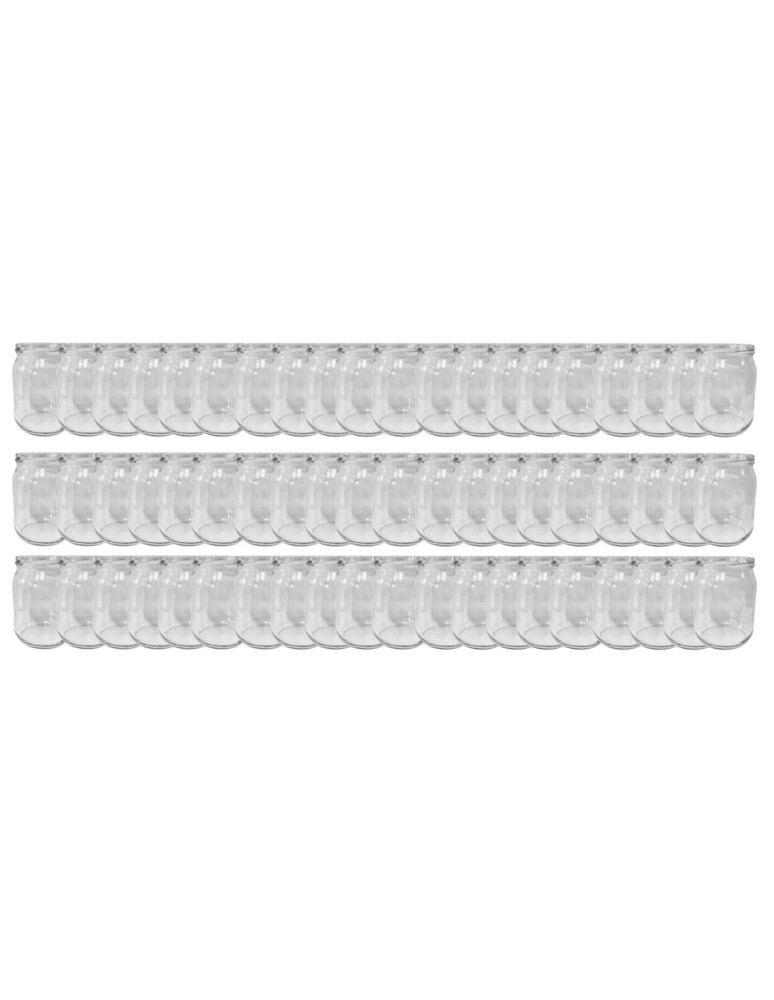 Słoiki - Słoiki 540ml słoiki na pasztet dżem kompot grzybki zaprawy 60szt. 82mm - product MODO24.PL 2