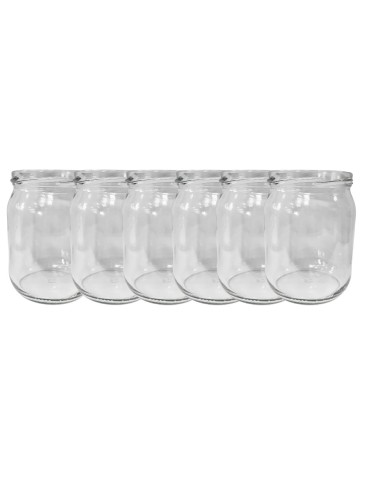 Słoiki 540ml słoiki na pasztet dżem kompot grzybki zaprawy 6szt. 82mmmm - produkt 2