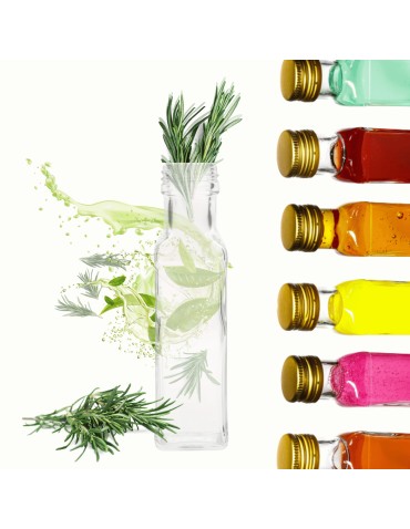 Butelka 100 ml maraska kwadratowa soki sok na olej fi31 1szt BEZ NAKRETKI