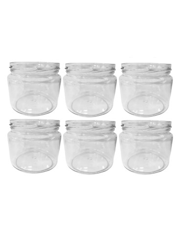 Słoiki 330ml słoiczki na dżem przyprawy grzybki konfitury 6szt. 82mm PZH - produkt 2