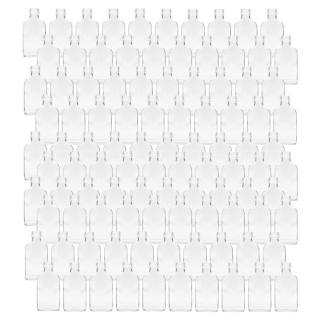 Butelki 100ml piersiówki kieszonkowe sok nalewki fi28 100szt BEZ NAKRETEK