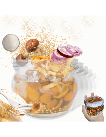 Słoiki 260ml słoiczki na dżem przyprawy deserki konfitury 60szt. 82mm PZH