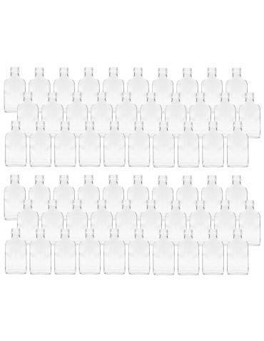 Butelki 100ml piersiówki kieszonkowe na sok nalewki fi28 60szt BEZ NAKRETEK - produkt 2