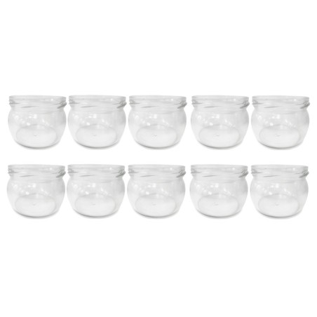 Słoiki 260ml słoiczki na dżem przyprawy deserki konfitury 10szt. 82mm PZH