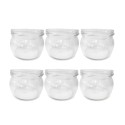 Słoiki 260ml słoiczki na dżem przyprawy deserki konfitury 6szt. 82mm PZH