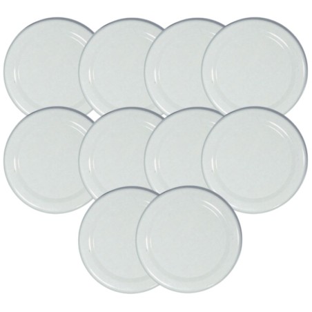 Zakrętki do słoików dekielki pokrywki nakrętki wieczka  53mm 10 szt WZÓR B