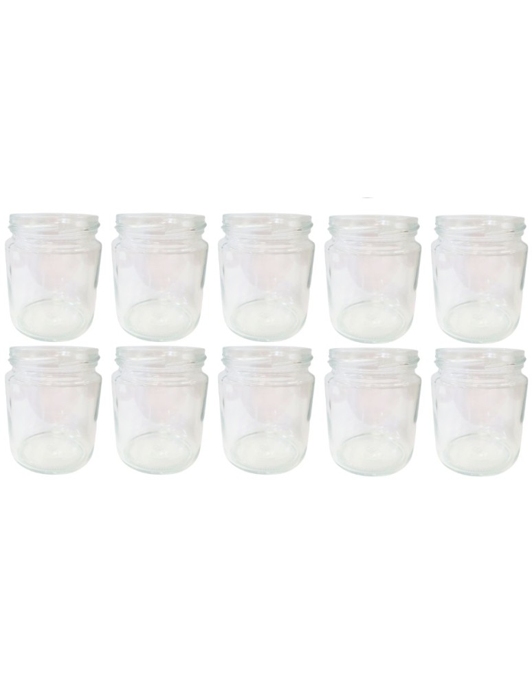 Słoiki - Słoiki 250ml słoiczki na dżem przyprawy deserki konfitury 10szt. 66mm PZH - product MODO24.PL 2