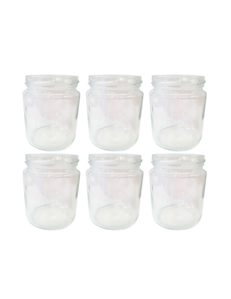 Słoiki - Słoiki 250ml słoiczki na dżem przyprawy deserki konfitury 6szt. 66mm PZH - product MODO24.PL 2
