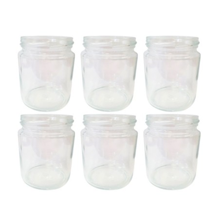 Słoiki 250ml słoiczki na dżem przyprawy deserki konfitury 6szt. 66mm PZH
