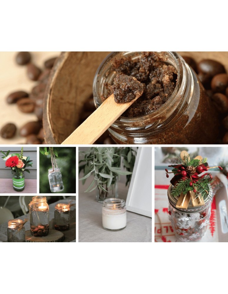 Słoiki - Słoik 250ml dżemy konfitury przyprawy deserki 1 sztuka 66mm - product MODO24.PL 10