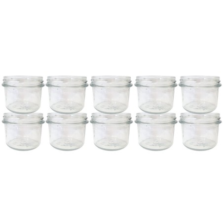 Słoiki 235ml słoiczki na dżem przyprawy deserki konfitury 10szt. 82mm PZH