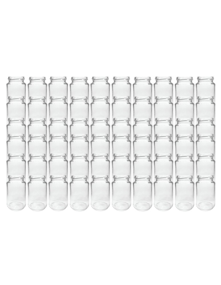 Słoiki - Słoiki 190ml słoiki na dżem przyprawy deserki konfitury 0,2L 60szt 53mm PZH - product MODO24.PL 2