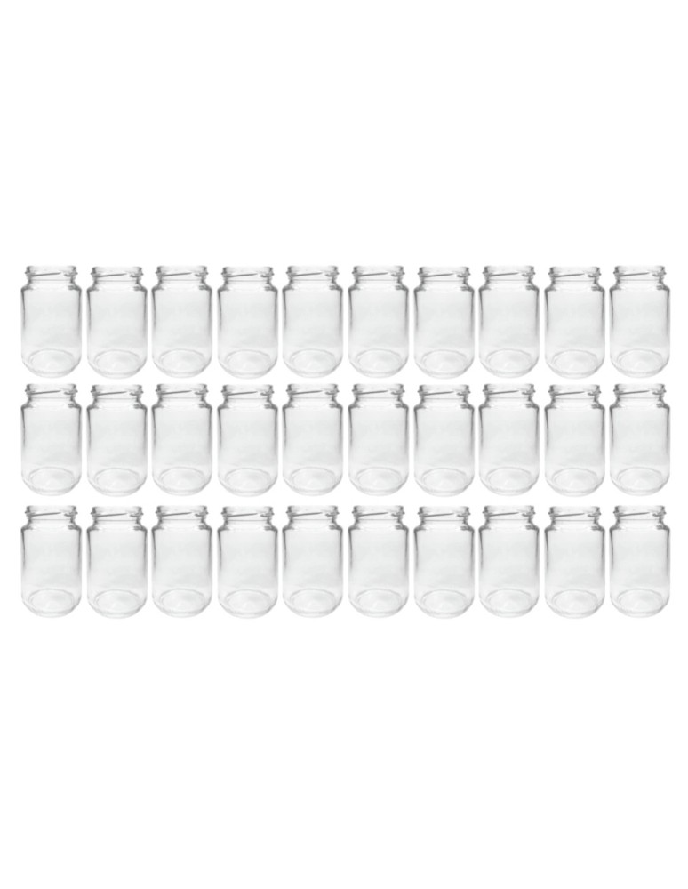 Słoiki - Słoiki 190ml słoiki na dżem przyprawy deserki konfitury 0,2L 30szt 53mm PZH - product MODO24.PL 2