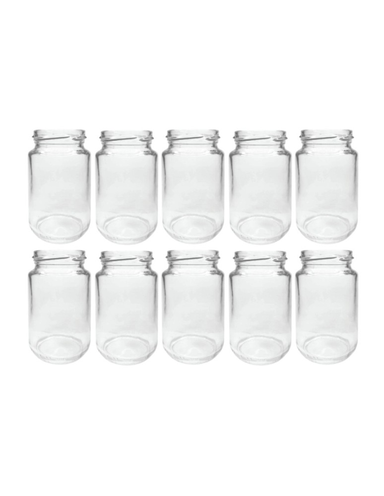 Słoiki - Słoiki 190ml 0,2 dżemy konfitury przyprawy deserki 10sztuk 53mm PZH - product MODO24.PL 2