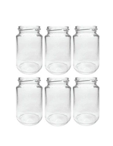 Słoiki 190ml 0,2 dżemy konfitury przyprawy deserki 6sztuk 53mm - produkt 2