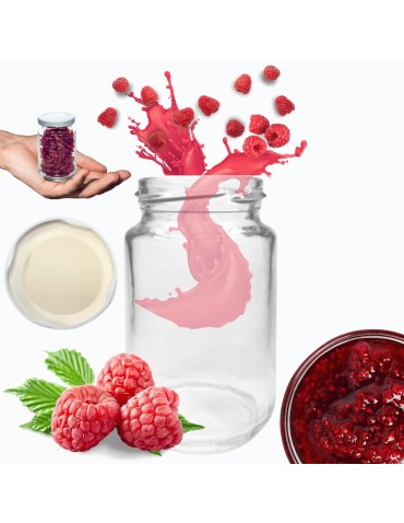 Słoik 190ml 0,2 dżemy konfitury przyprawy deserki 1 sztuka 53mm