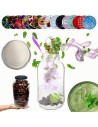 Słoik 2000ml 2l na ogórki soki grzyby nalewki KOMPLET z POKRYWKĄ 82mm