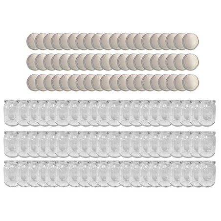 Słoiki 540ml 60 KOMPLETÓW z POKRYWKĄ słoiki na pasztet dżemy zaprawy 82mm