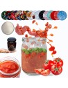 Słoik 540ml KOMPLET z POKRYWKĄ słoik na pasztet dżemy kompot zaprawy 82mm