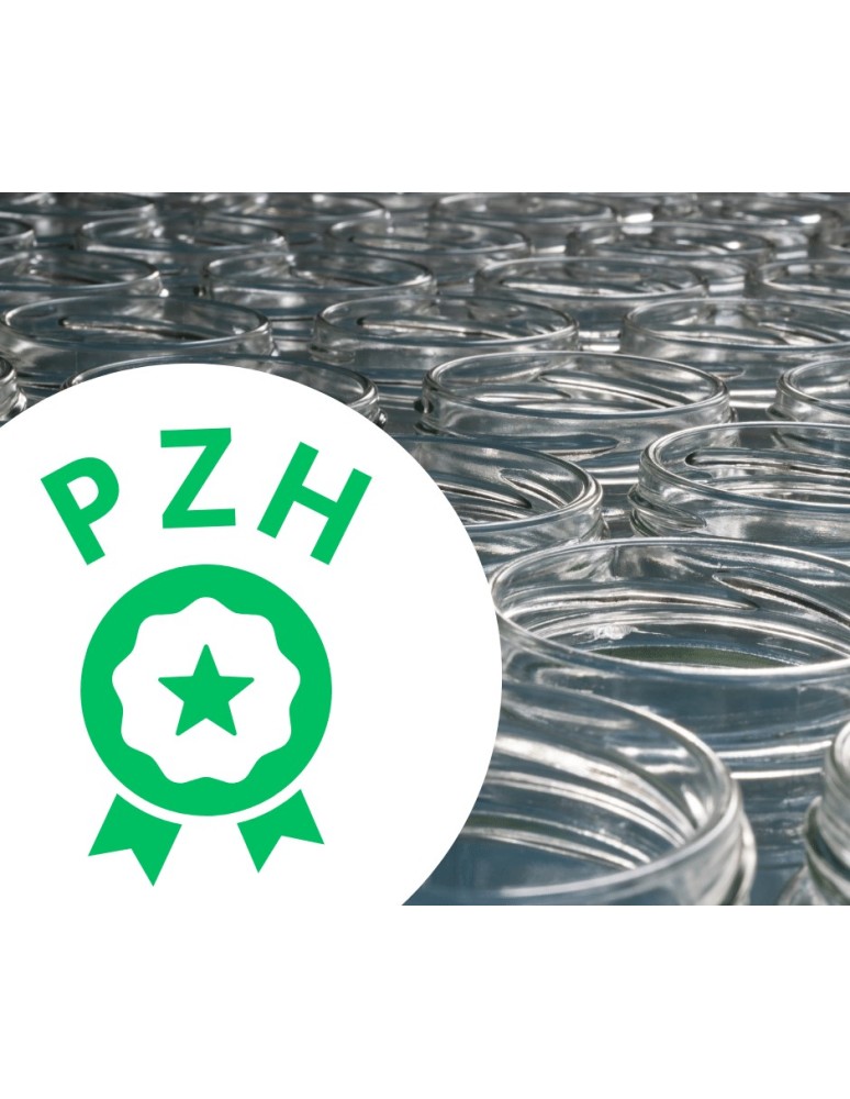 Słoiki - Słoiki 425ml 60 KOMPLETÓW z POKRYWKĄ słoiki na pasztet dżemy grzybki 82mm - product MODO24.PL 6