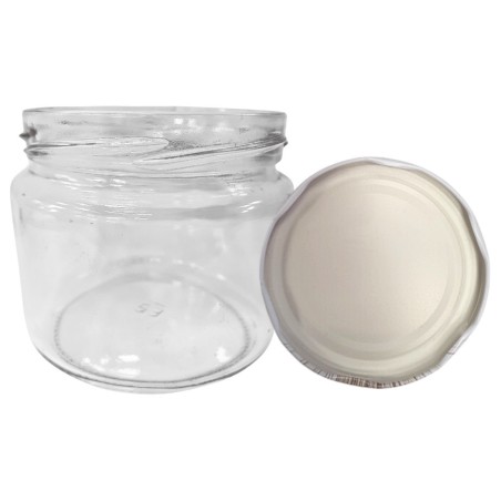 Słoik 330ml KOMPLET z POKRYWKĄ słoik dżemy konfitury przyprawy grzybki 82mm