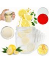 Słoiki 250ml 10 KOMPLETÓW z POKRYWKĄ dżemy konfitury przyprawy deserki 66mm