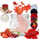 Słoik 215ml KOMPLET z POKRYWKĄ słoik dżemy konfitury przyprawy deserki 66mm