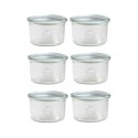Słoiki WECK 6szt / żaroodporny słoik 200ml MOLD
