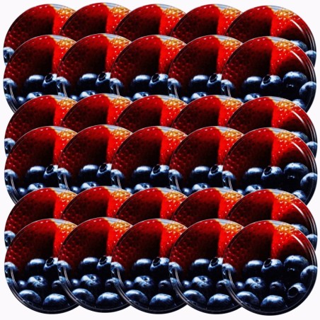 Zakrętki do słoików dekielki pokrywki nakrętki wieczka 82mm 30 szt WZÓR E