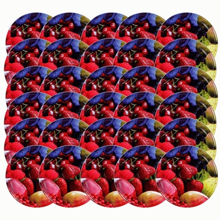 Zakrętki do słoików dekielki pokrywki nakrętki wieczka  66mm 30 szt WZÓR U