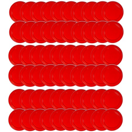 Zakrętki do słoików dekielki pokrywki nakrętki wieczka  66mm 60 szt WZÓR R