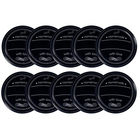 Zakrętki do słoików dekielki pokrywki nakrętki wieczka  66mm 10 szt WZÓR H