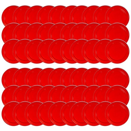 Zakrętki do słoików dekielki pokrywki nakrętki wieczka  53mm 60 szt WZÓR R