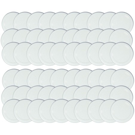 Zakrętki do słoików dekielki pokrywki nakrętki wieczka  53mm 60 szt WZÓR B