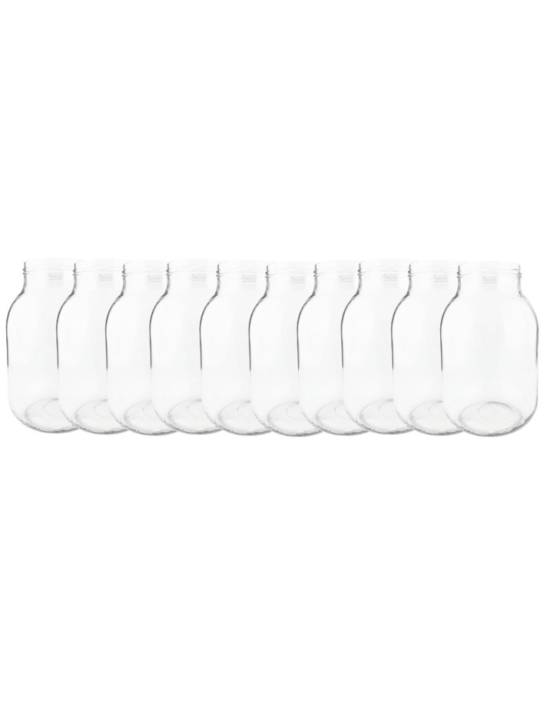 Słoiki - Słoiki 4000ml 4l na ogórki soki cukinia suszone grzyby nalewki 10szt. 100mm - produkt MODO24.PL 15