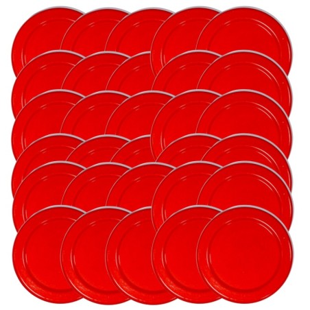 Zakrętki do słoików dekielki pokrywki nakrętki wieczka 82mm 30 szt WZÓR R