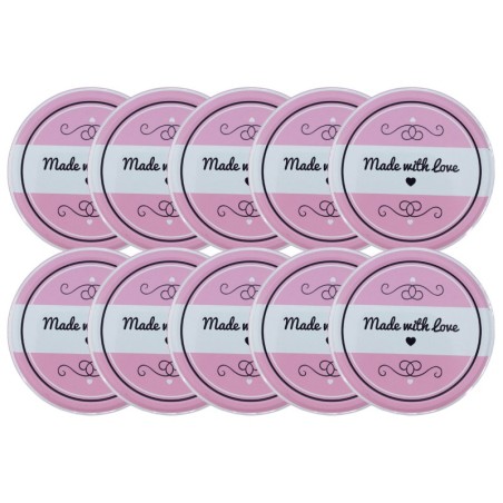 Zakrętki do słoików dekielki pokrywki nakrętki wieczka 82mm 10 szt WZÓR I