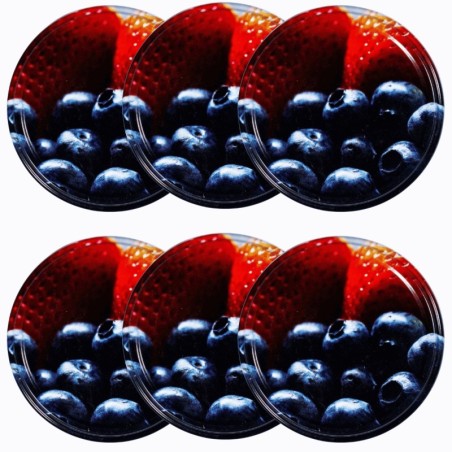 Zakrętki do słoików dekielki pokrywki nakrętki wieczka 82mm 6szt WZÓR E PZH