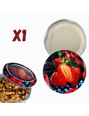 Słoiki i butelki - Zakrętka do słoika dekiel pokrywka nakrętka wieczko  66mm 1 szt WZÓR W PZH - product 14