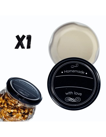 Słoiki i butelki - Zakrętka do słoika dekiel pokrywka nakrętka wieczko  66mm 1 szt WZÓR H PZH - product 14