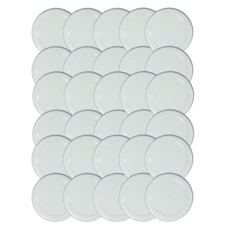 Zakrętki do słoików dekielki pokrywki nakrętki wieczka  53mm 30 szt WZÓR B