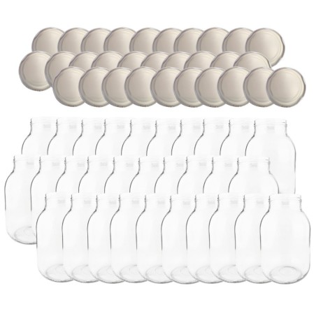 Słoiki 3000ml 3l na ogórki soki grzyby nalewki 30kpl zakrętki 100mm PZH